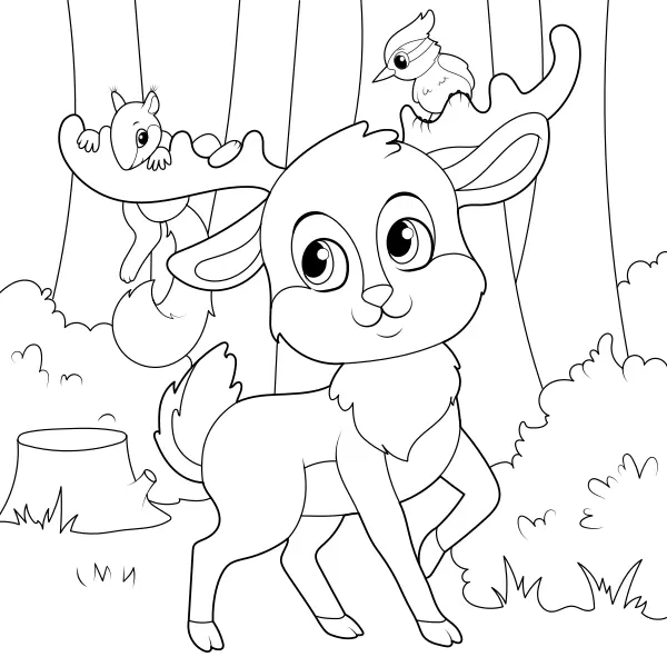 malý medvedík | detskeomalovanky.sk