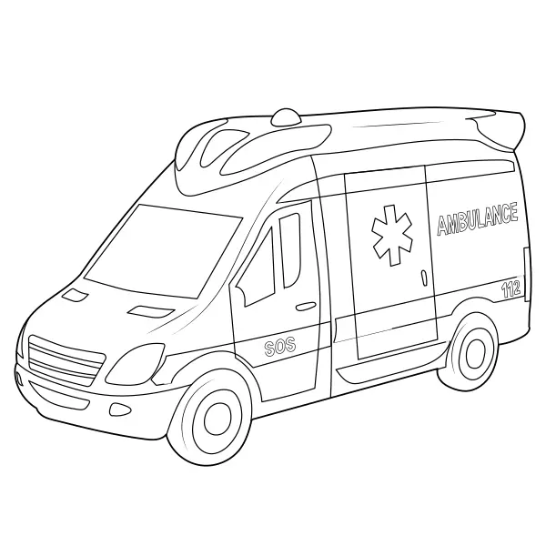 Sanitka | Online omaľovánky pre deti