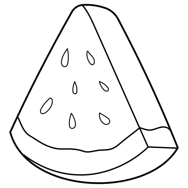Melón | Online omaľovánky pre deti