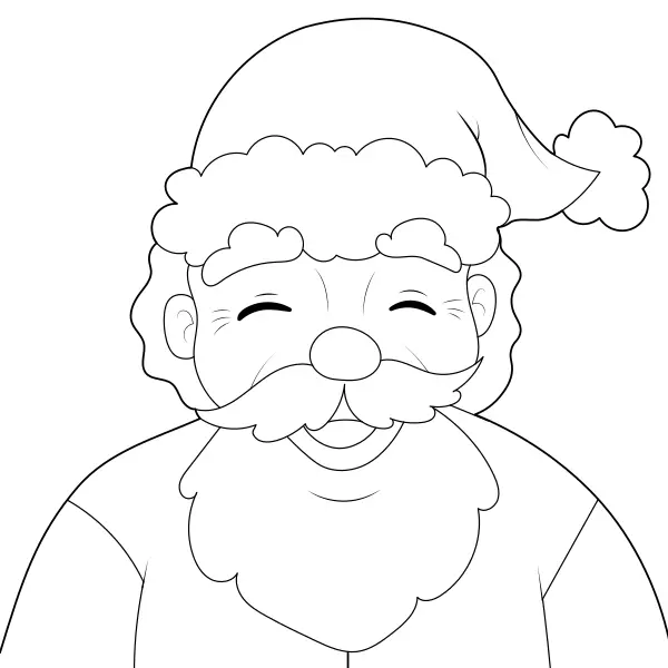Santa Claus | Online omaľovánky pre deti