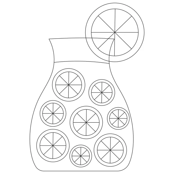 Limonáda | Online omaľovánky pre deti