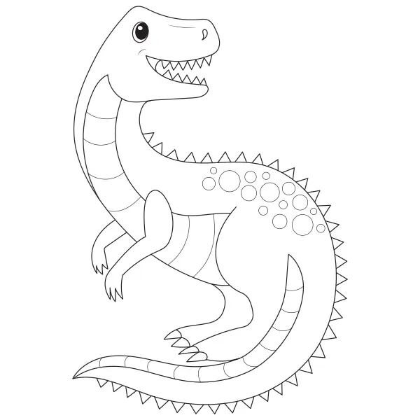 Dinosaurus | Online omaľovánky pre deti