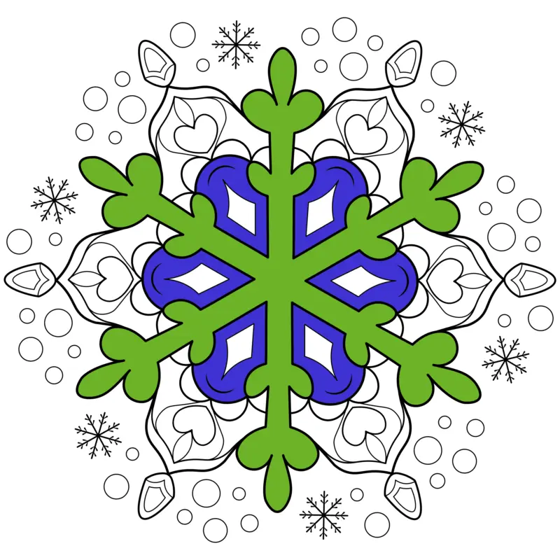 Season Of Giving – colored artwork