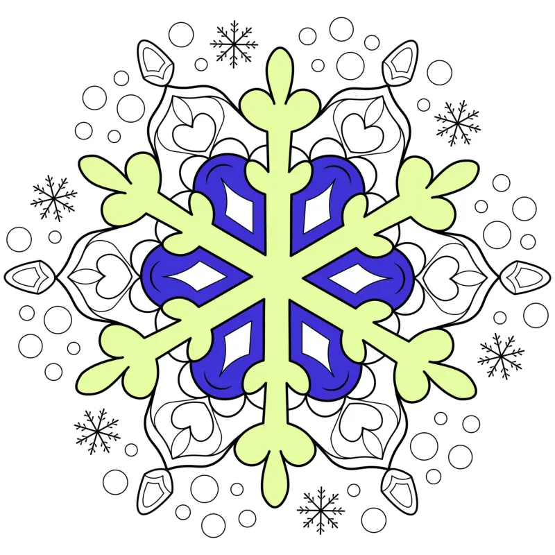 Season Of Giving – colored artwork